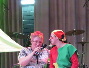 Pausenclown mit Clown