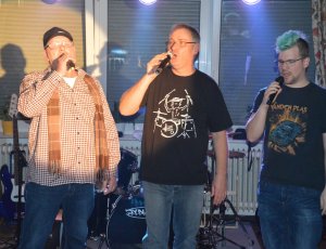 Martin, Gerd und Marvin singen uns was vor :-)